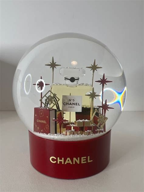 chanel no 5 snow globe|chanel snow globe 2022.